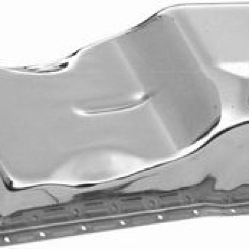 STEEL STOCK OIL PAN 302W FORD CHROME ** NEW ITEM **