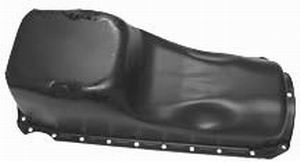 STEEL STOCK OIL PAN BB CHEV RIGHTSIDE DIPSTICK **MARK 4**