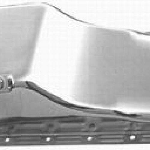 CHROME STEEL OIL PAN, FORD FE STOCK SYLE 352 390 406 427 428