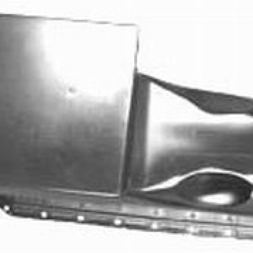 STEEL DRAG RACE OIL PAN BBC   ZINC PLATED, 8-1/4 DEEP
