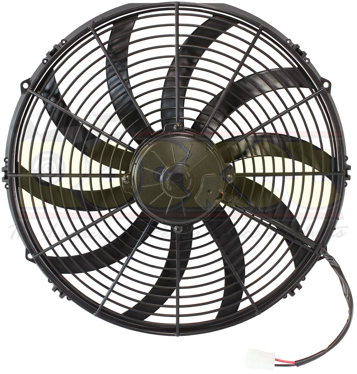 12" ELECTRIC THERMO FAN CURVED BLADES - PUSHER TYPE
