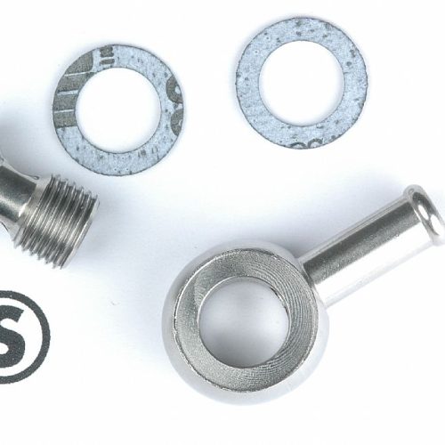 STROMBERG 97 SINGLE END BANJO STAINLESS FUEL FITTING
