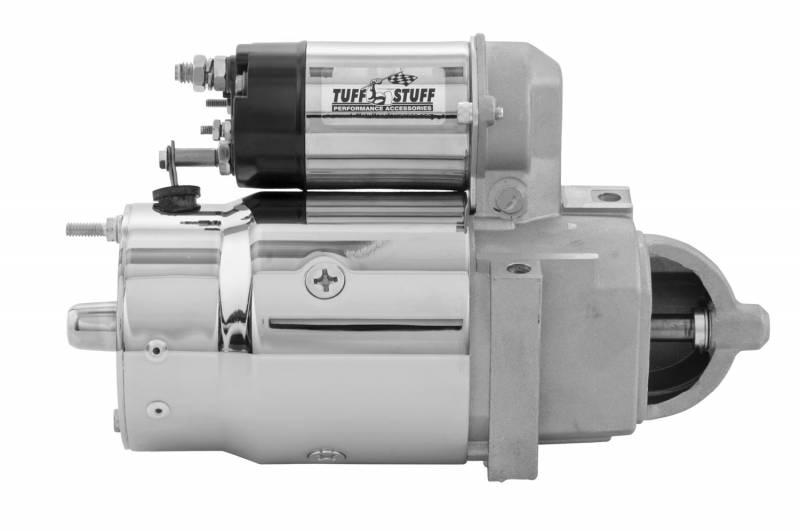 STARTER CHEV 168T STAGGERED BOLTS CHROME