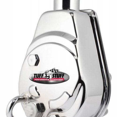 POWER STEER PUMPS SAGINAW KEY SHAFT CHROME*** NO PULLEY **