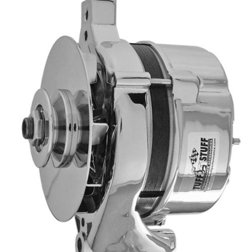 CHROME ALTERNATOR 70AMP SMALL FORD EXT REG *****NOTES**