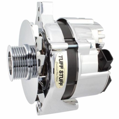 CHROME ALTERNATOR 100AMP FORD INT REG LATE MODEL 5.0L
