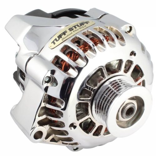 POLISHED GM LS1 ALT 125AMP OEMREPLACEMENT ALUMINIUM