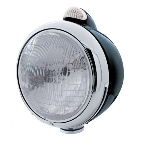 GUIDE 682-C HEADLIGHT PAINTED H6024 INSERT AMBER TOP LENS EA