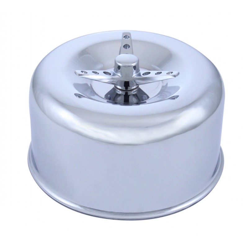 CHROME SMOOTH AIR CLEANER SUIT 2-5/8 NECK