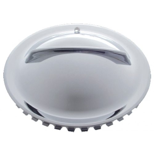 CHROME SINGLE BAR WHEEL COVERSSUIT 14 RIM UNIV SET OF 4