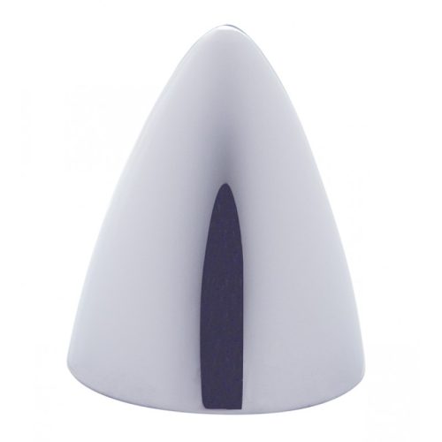 CHROME BOLT ON BULLET CAP 3-1/2DIA X 4-1/2 HIGH EA