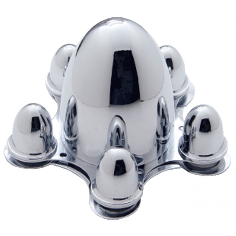 SPIDER WHEEL COVER -CHROME SET OF 4 SUIT 5X 4.5 FORD