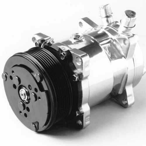 VIN AIR SANDEN SD508 COMPRESORDOUBLE V GROOVE**POLISHED***