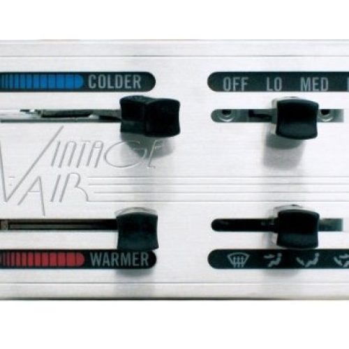 VINTAGE AIR 4 LEVER HORIZONTALMACHINED ALLOY GENII CONTROL