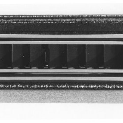 VINTAGEAIR UNDERDASH DUCT     SUIT 2.5 HOSE BLK W/CHROME