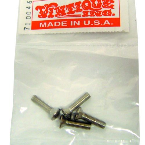 1928-34 DOOR HANDLE SCREW KIT S/S FOR METAL FRAME DOORS