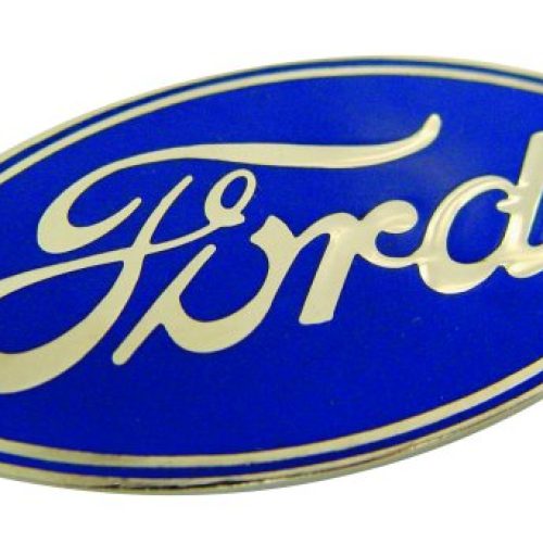 1928/30 RADIATOR SHELL EMBLEM BLUE-AS ORIGINAL EA