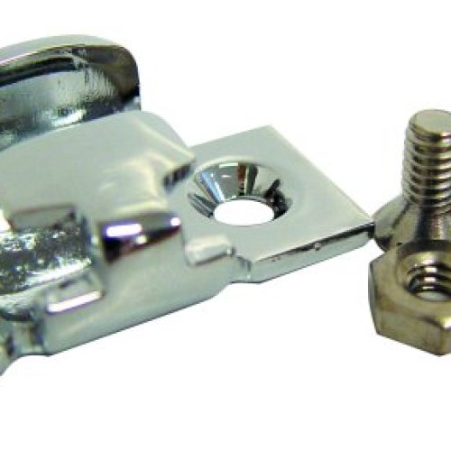 1932-36 FRONT REAR HOOD BRACKET MOUNT HARDWARE*CHROME*