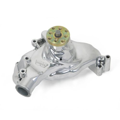 BB CHEV ALLOY LONG WATER PUMP POLISHED