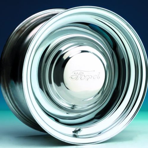 15X5 CHROME GENNIE 2-3/4 BS   5X 4.5″ / 5 X 4.75″ BC