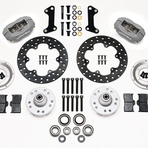 DRAG RACE FRONT BRAKE KIT FOR CAMARO, HQ DRILLED ROTOR