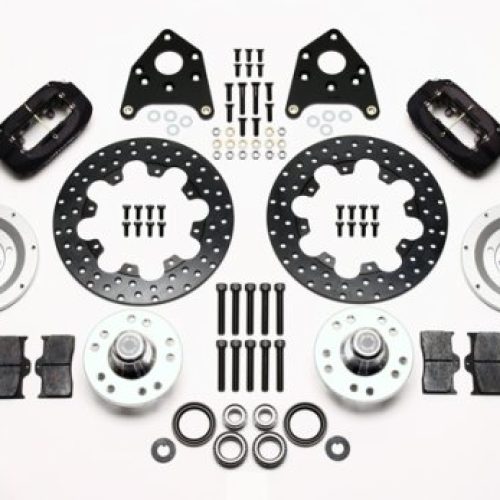 DRAG RACE FRONT BRAKE KIT FOR MUSTANG, FALCON, FAIRLANE