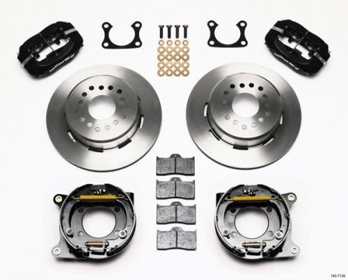 FDL REAR PARK BRAKE KIT 12.19"SMOOTH, BIG FORD 2.36" O/S