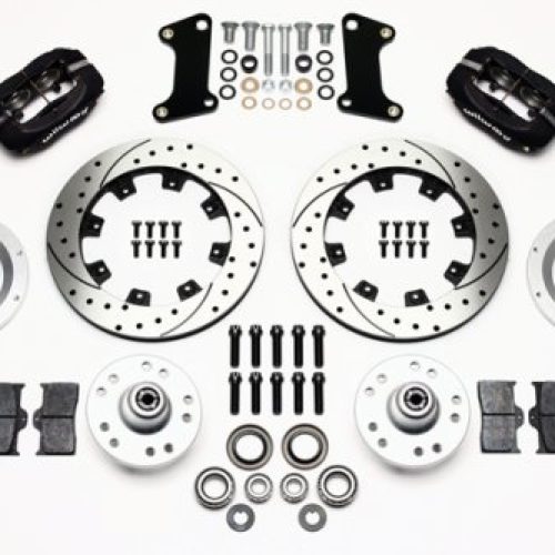 WILWOOD D/LITE 4 PISTON FRONT KIT HQ/CAMARO DRILLED