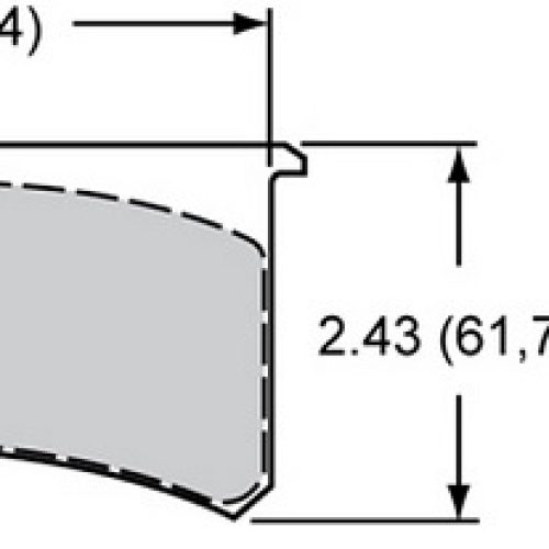 WILWOOD PAD SET BP-10 #7416   DYNALITE FSL,SL4,6