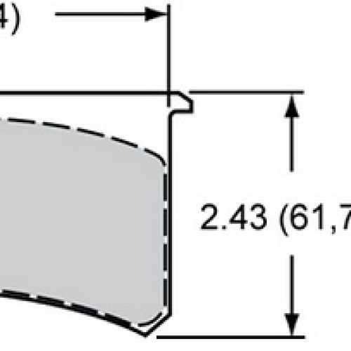 WILWOOD POLYMATRIX PAD SET    7320A SLIIA,SLIII