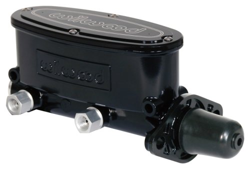 WILWOOD HIGH VOLUME TANDEM MASTER CYLINDER 1 BORE BLACK