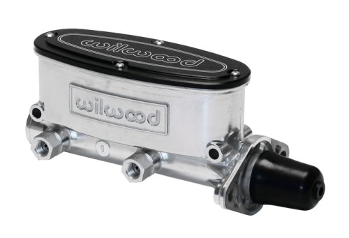 WILWOOD HIGH VOLUME TANDEM MASTER CYL 1" BORE POLISHED