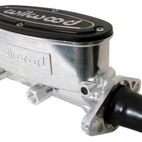 H/V TANDEM MASTER CYL POLISHED7/8DIECAST DUAL OUTLET W/PUSH