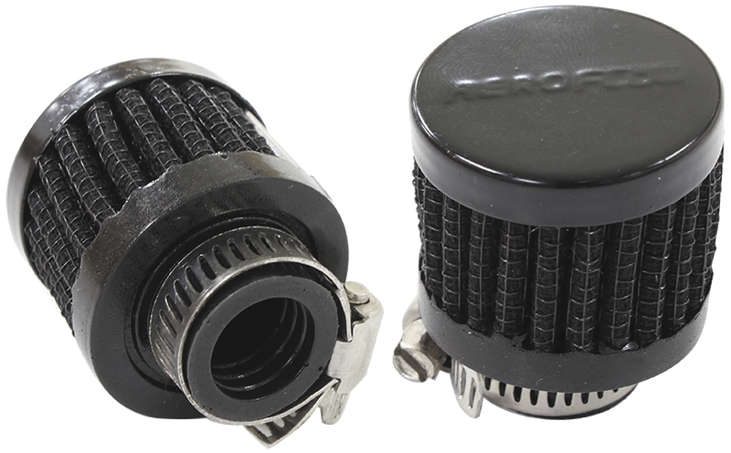 9/16" UNIV CLAMP ON FILTER 1-3/8" O.D,1-1/8" H,BLACK TOP - Image 2