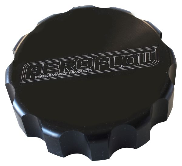 AEROFLOW RADIATOR CAP COVER SMALL STYLE CAP BLACK - Image 2