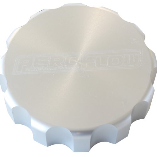 AEROFLOW RADIATOR CAP COVER   LARGE STYLE CAP RAW ALLOY