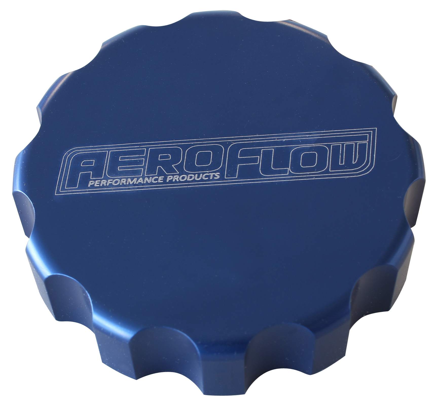 AEROFLOW RADIATOR CAP COVER LARGE STYLE CAP BLUE