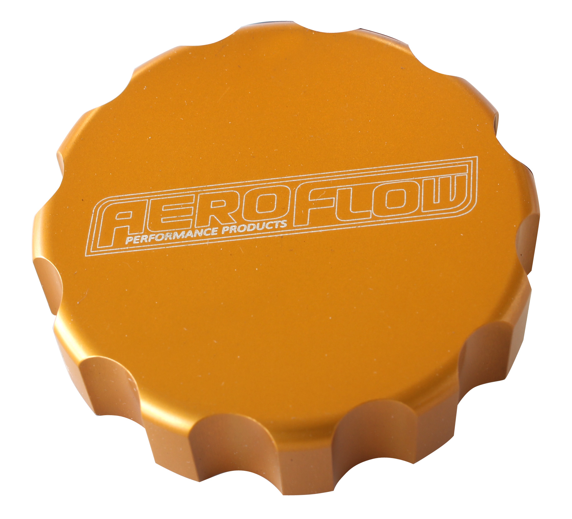 AEROFLOW RADIATOR CAP COVER LARGE STYLE CAP GOLD