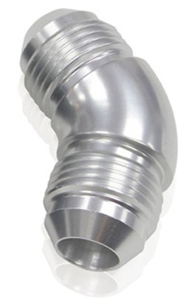 -4AN 45 DEG MALE FLARE UNION SILVER FULL FLOW NO RESTRICTIO - Image 2