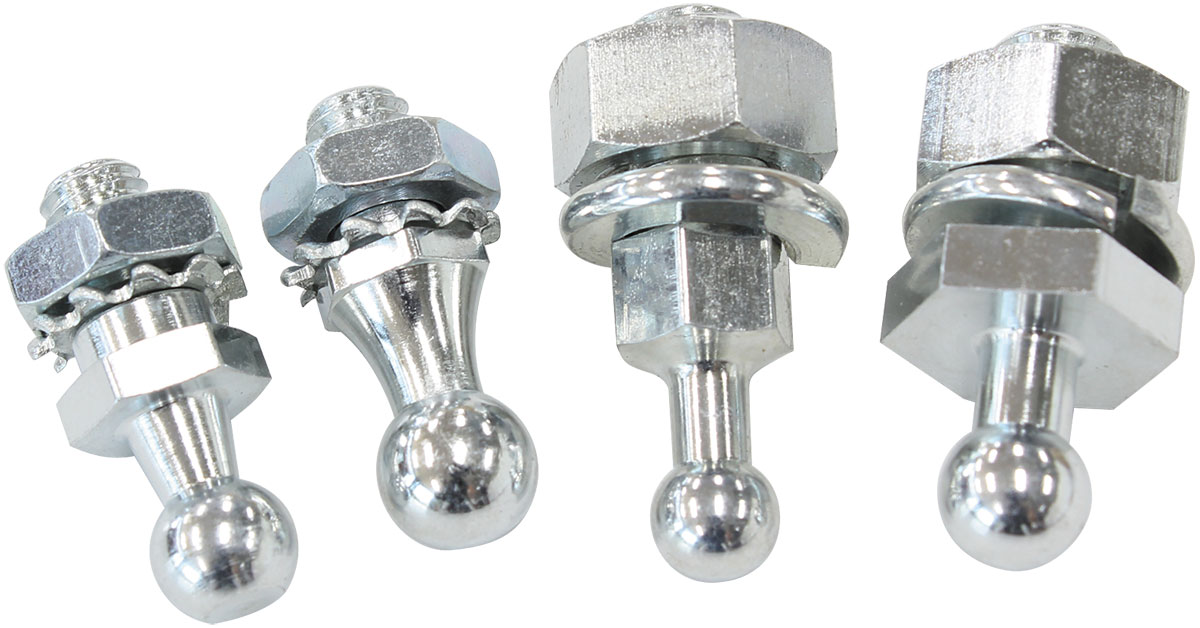 THROTTLE BALL ASSORTMENT KIT 4 X BALLS, NUTS & WASHERS - Image 2