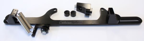 BILLET THROTTLE CABLE BRACKET BLACK SUITS 4500 STYLE - Image 2
