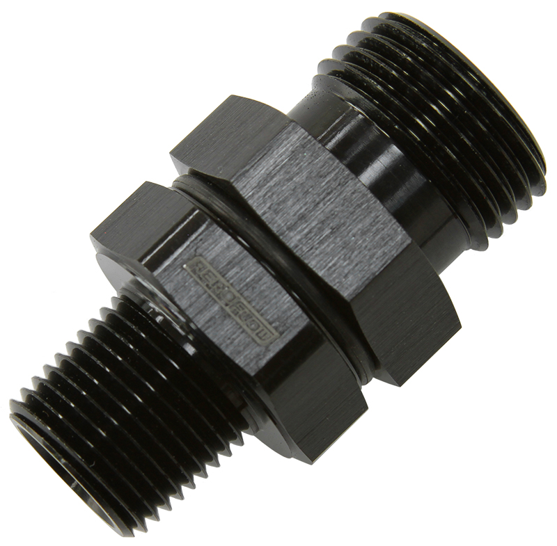 -10 ORB TO 3/8" NPT COUPLER BLACK -10 ORB TO 3/8" - Image 2