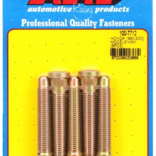 HONDA LONGER M12 X 1.5MM WHEELSTUDS .485 KNURL 2.850″ UHL