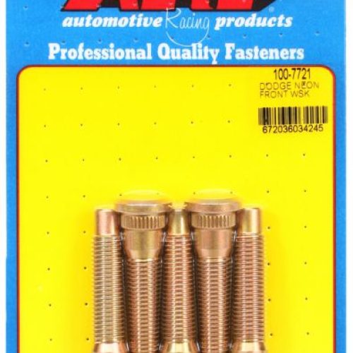 CHRYSLER NEON WHEEL STUDS M12 X 1.5 .585 KNURL 2.450″ UHL