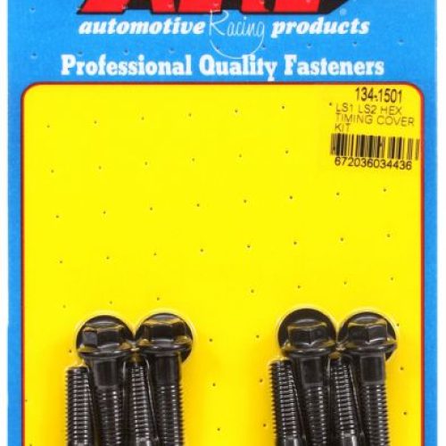 LS CHEV TIMING COVER BLK HEX BOLT KIT