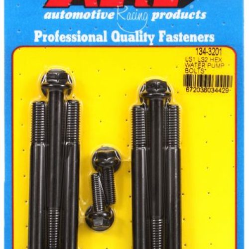 LS1 LS2 CHEV WATER PUMP WITH THERMOSTAT HOUSING BOLTS BLK