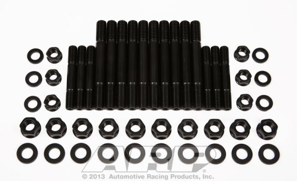 SB CHEV 350 MAIN STUDS 4 BOLT MAIN DART SHP IRON BLOCK
