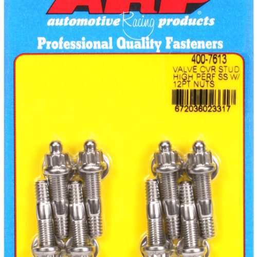 ARP 12PT V/COVER STUD KIT(8PC)1/4 STUD SUIT CAST ALUM COVERS