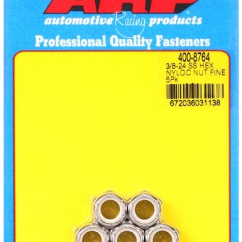 ARP STAINLESS NYLOC NUT 3/8-245 PER PACK