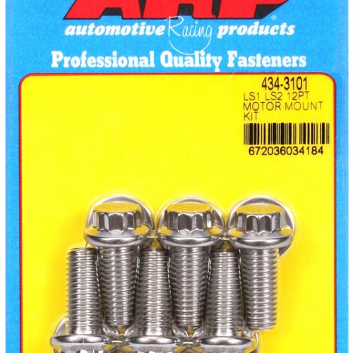 ARP 12PT ENGINE MOUNT BOLT KITLS1 & LS2 STAINLESS